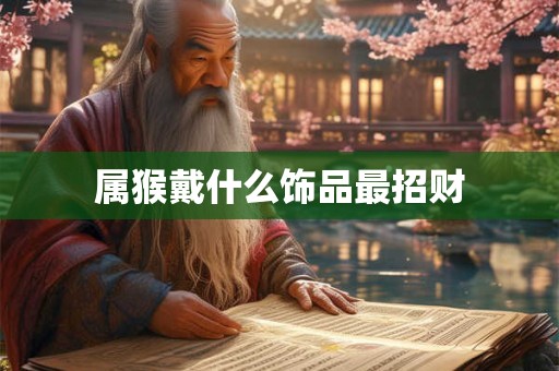 属猴戴什么饰品最招财