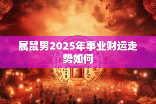 属鼠男2025年事业财运走势如何