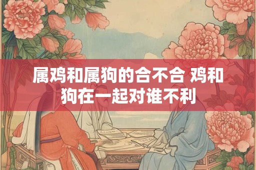 属鸡和属狗的合不合 鸡和狗在一起对谁不利