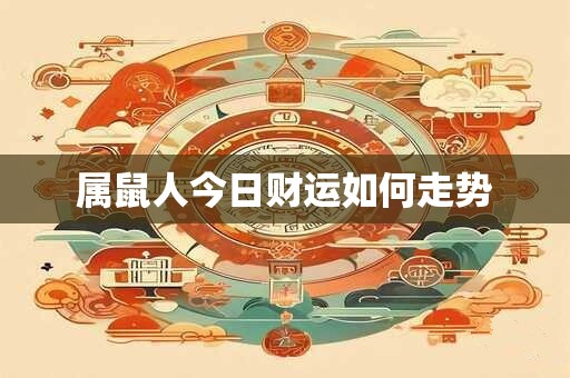 属鼠人今日财运如何走势