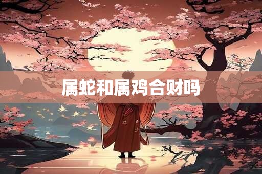 属蛇和属鸡合财吗