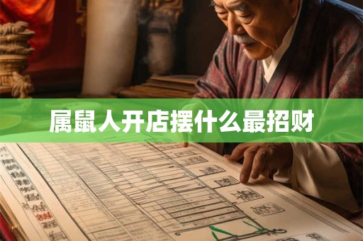 属鼠人开店摆什么最招财