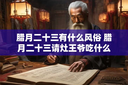 腊月二十三有什么风俗 腊月二十三请灶王爷吃什么 腊月二十三有什么风俗 腊月二十三请灶王爷吃什么