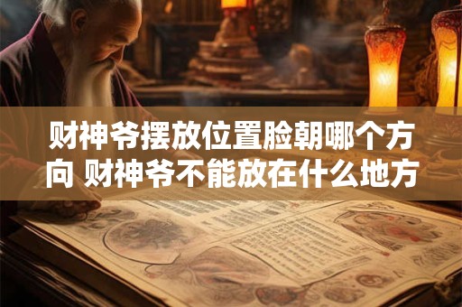 财神爷摆放位置脸朝哪个方向 财神爷不能放在什么地方