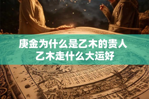 庚金为什么是乙木的贵人 乙木走什么大运好