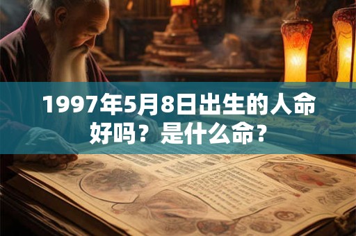 1997年5月8日出生的人命好吗？是什么命？