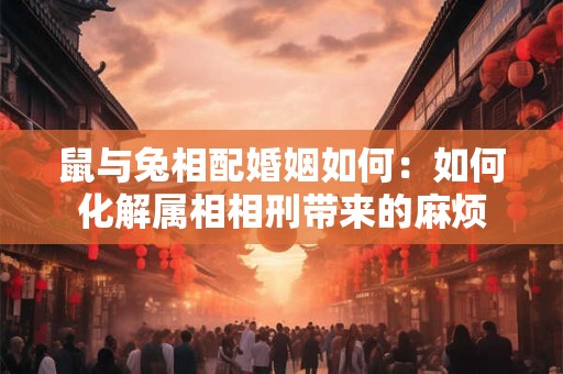 鼠与兔相配婚姻如何：如何化解属相相刑带来的麻烦