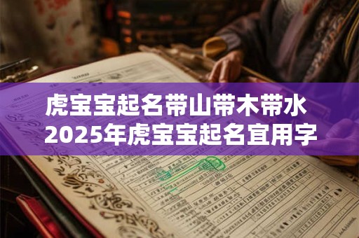 虎宝宝起名带山带木带水 2025年虎宝宝起名宜用字