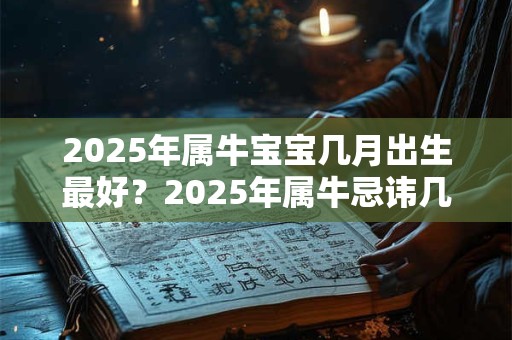 2025年属牛宝宝几月出生最好？2025年属牛忌讳几月出生？