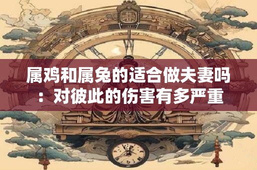 属鸡和属兔的适合做夫妻吗：对彼此的伤害有多严重
