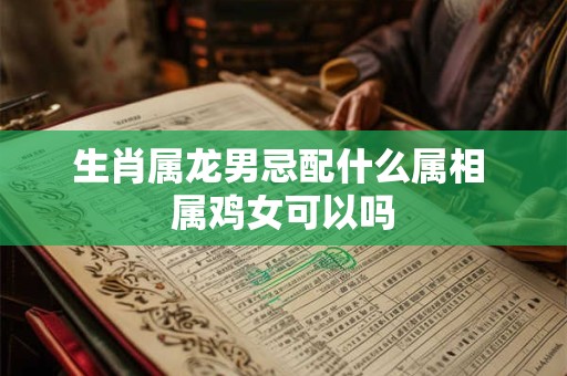 生肖属龙男忌配什么属相 属鸡女可以吗