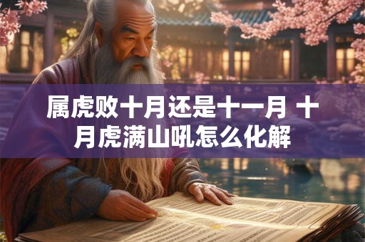 属虎败十月还是十一月 十月虎满山吼怎么化解