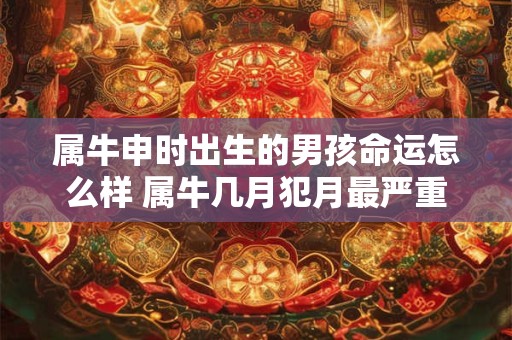 属牛申时出生的男孩命运怎么样 属牛几月犯月最严重