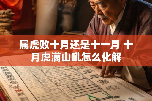 属虎败十月还是十一月 十月虎满山吼怎么化解