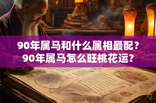 90年属马和什么属相最配？90年属马怎么旺桃花运？