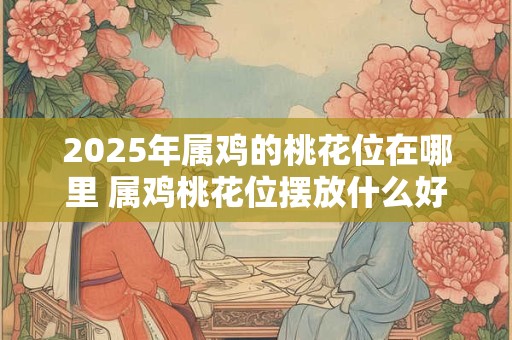 2025年属鸡的桃花位在哪里 属鸡桃花位摆放什么好