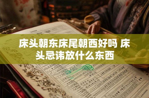 床头朝东床尾朝西好吗 床头忌讳放什么东西
