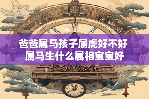 爸爸属马孩子属虎好不好 属马生什么属相宝宝好