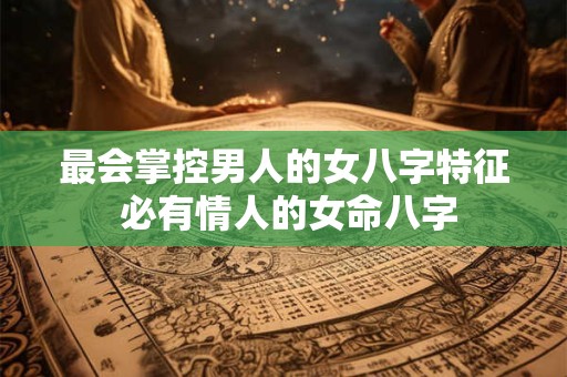 最会掌控男人的女八字特征 必有情人的女命八字