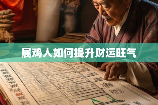 属鸡人如何提升财运旺气