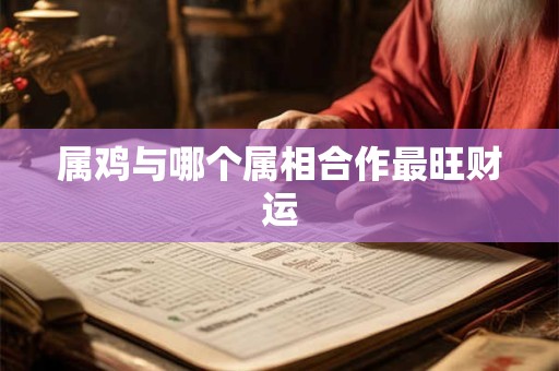属鸡与哪个属相合作最旺财运