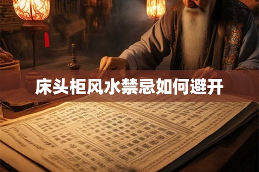 床头柜风水禁忌如何避开