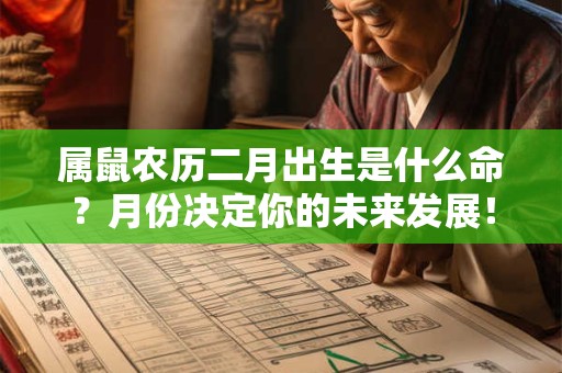 属鼠农历二月出生是什么命？月份决定你的未来发展！