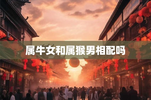 属牛女和属猴男相配吗