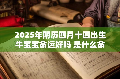 2025年阴历四月十四出生牛宝宝命运好吗 是什么命