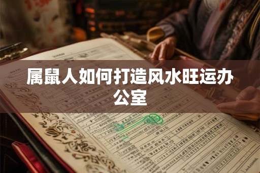 属鼠人如何打造风水旺运办公室