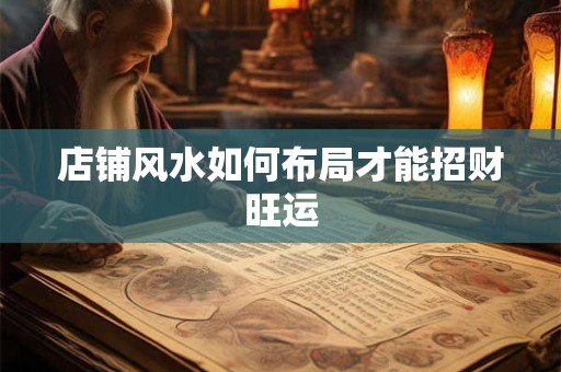 店铺风水如何布局才能招财旺运
