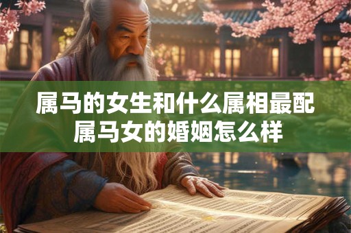 属马的女生和什么属相最配 属马女的婚姻怎么样