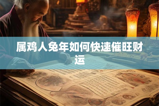 属鸡人兔年如何快速催旺财运 属鸡人兔年如何快速催旺财运