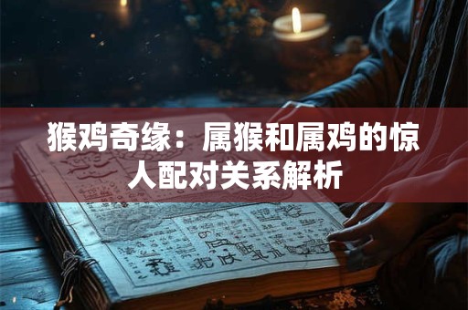 猴鸡奇缘：属猴和属鸡的惊人配对关系解析