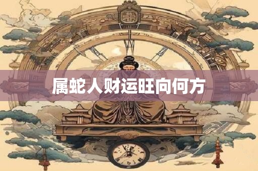 属蛇人财运旺向何方