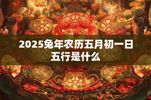 2025兔年农历五月初一日五行是什么