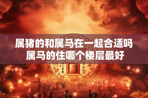 属猪的和属马在一起合适吗 属马的住哪个楼层最好