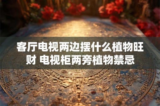 客厅电视两边摆什么植物旺财 电视柜两旁植物禁忌