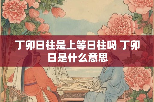 丁卯日柱是上等日柱吗 丁卯日是什么意思 丁卯日柱是上等日柱吗 丁卯日是什么意思