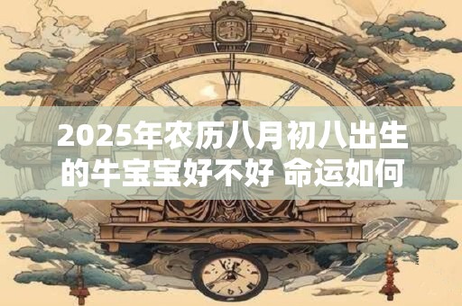 2026年农历八月初八出生的牛宝宝好不好 命运如何