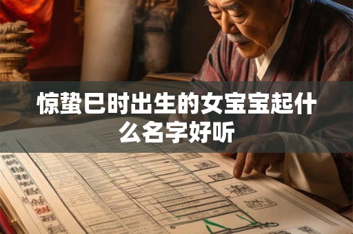 详细阅读:惊蛰巳时出生的女宝宝起什么名字好听 惊蛰巳时出生的女宝宝起什么名字好听