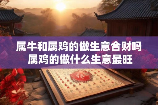 属牛和属鸡的做生意合财吗 属鸡的做什么生意最旺