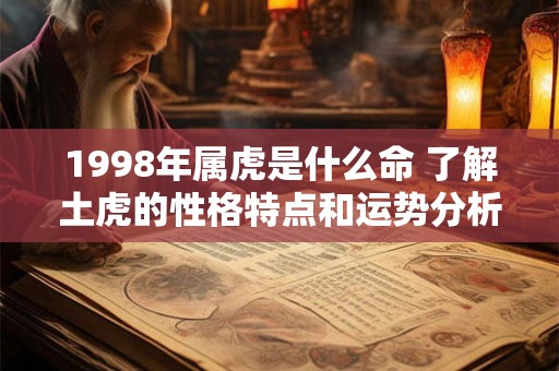 1998年属虎是什么命 了解土虎的性格特点和运势分析