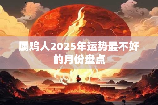 属鸡人2025年运势最不好的月份盘点