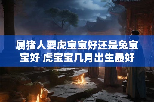属猪人要虎宝宝好还是兔宝宝好 虎宝宝几月出生最好