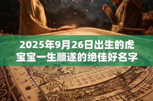 2025年9月26日出生的虎宝宝一生顺遂的绝佳好名字 2025年9月26日出生的虎宝宝一生顺遂的绝佳好名字
