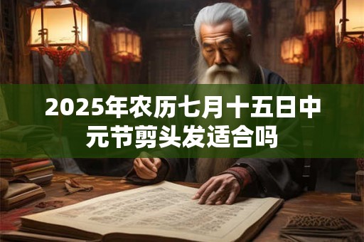 2025年农历七月十五日中元节剪头发适合吗
