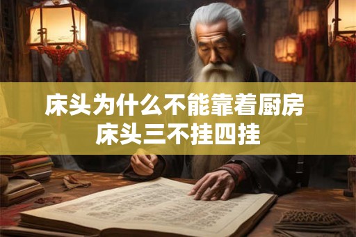 床头为什么不能靠着厨房 床头三不挂四挂