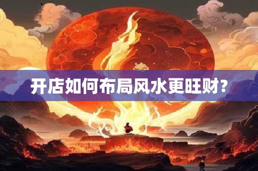 开店如何布局风水更旺财？