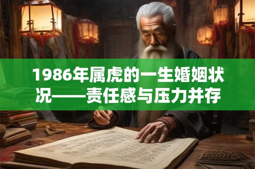 1986年属虎的一生婚姻状况——责任感与压力并存